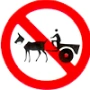 vehicles should not enter the animal istrha