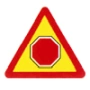 stop sign ahead