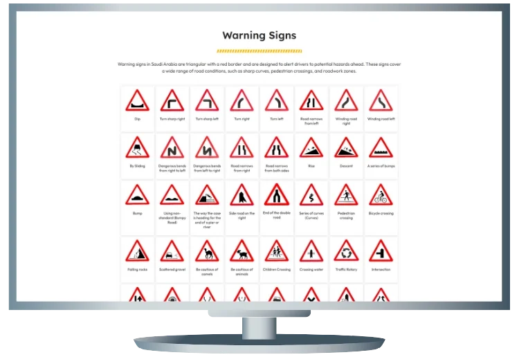 saudi traffic sign and signals online resized e1726940989869